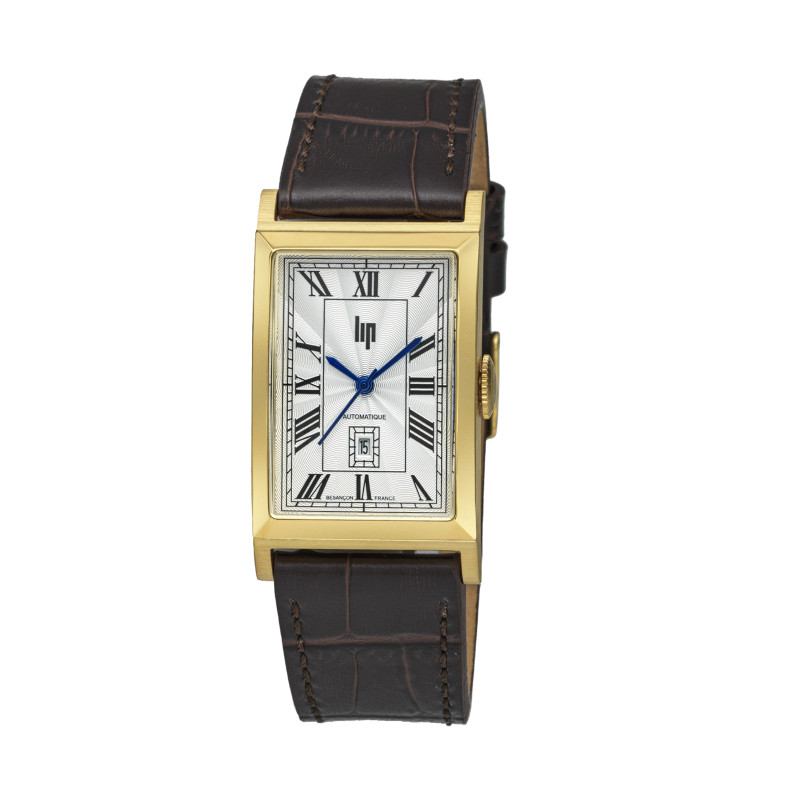 Montre LIP Churchill T26 automatique dorée — Atelier Baratte, point de vente officiel LIP à Saint-Maur-des-Fossés