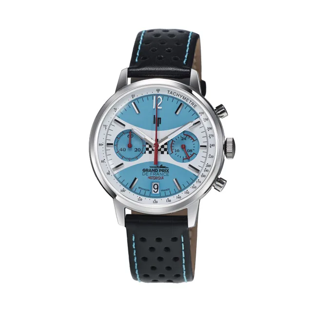 Montre LIP Rallye Grand Prix de France Historique 2026 méca-quartz, Atelier Baratte point de vente officiel LIP